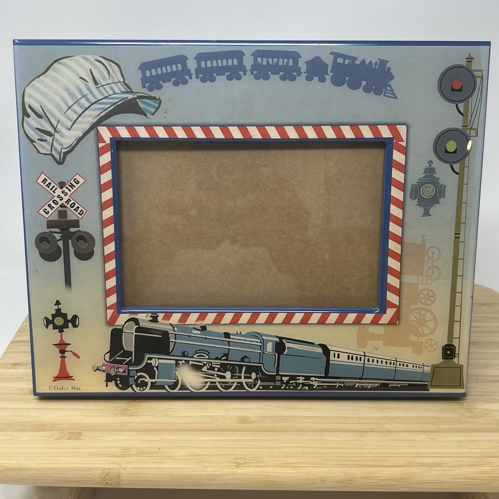Dolce Mia Designs Transportation Theme‎ Photo Frame 8x10 Frame 4x6 Photo Train